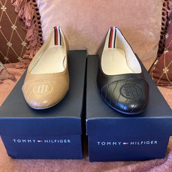 Tommy Hilfiger Gahvi ballet flat shoes new