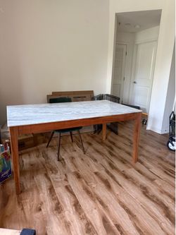 Marble table