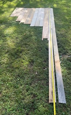 oak 1/4-1/5-1/8. Lot of 13 pieces used