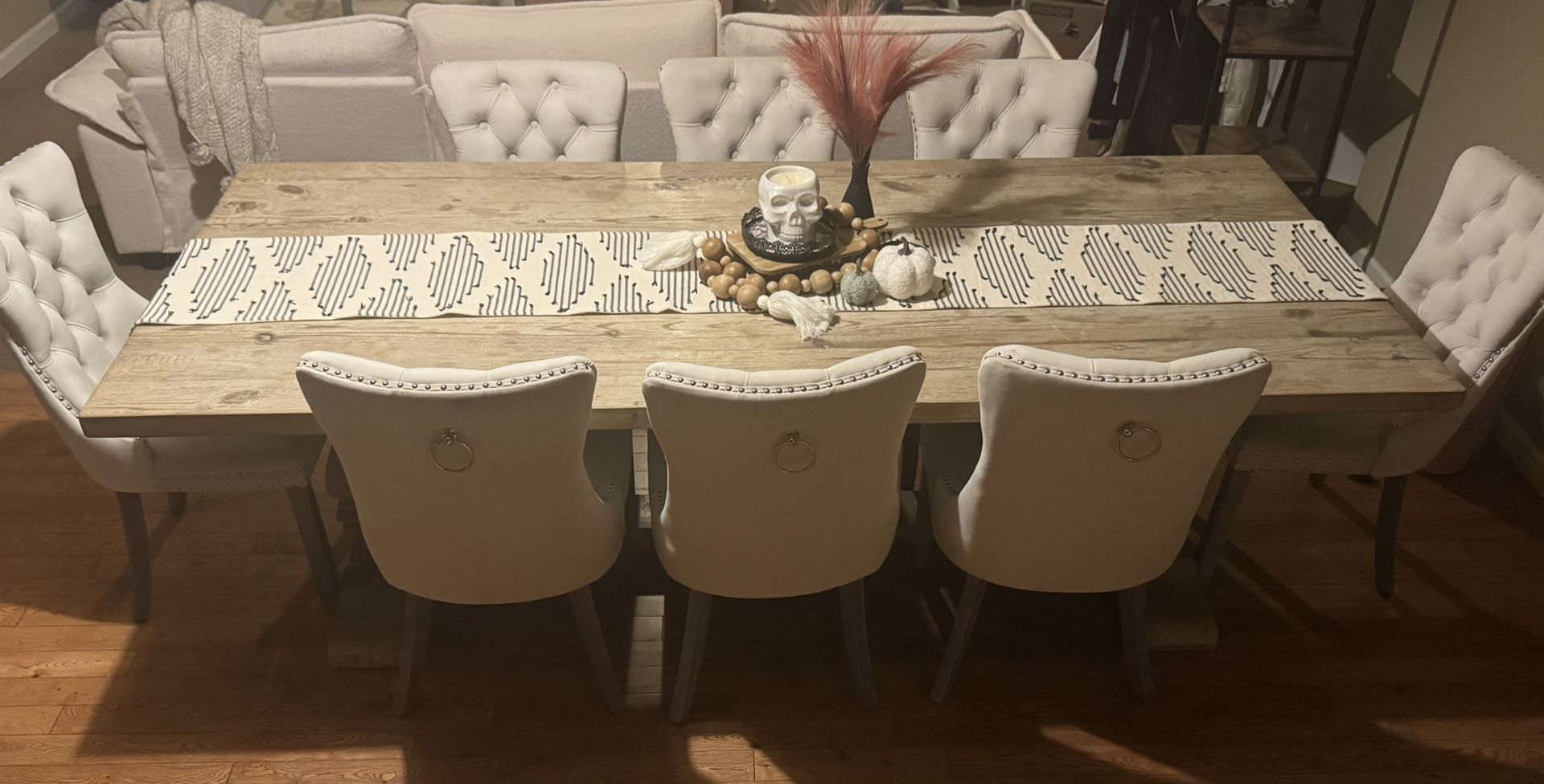 Beautiful Heavy Sturdy Wood Table