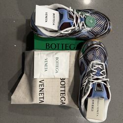 Bottega Venetta Orbits Blue/Red/Silver 