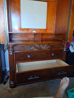 Wooden dresser
