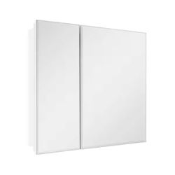 Open Box Glacier Bay 30 in. W x 26 in. H Rectangular Wood Composite Medicine Cabinet with Mirror