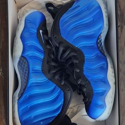 Nike Air Foamposite One Royal Blue Size 9 