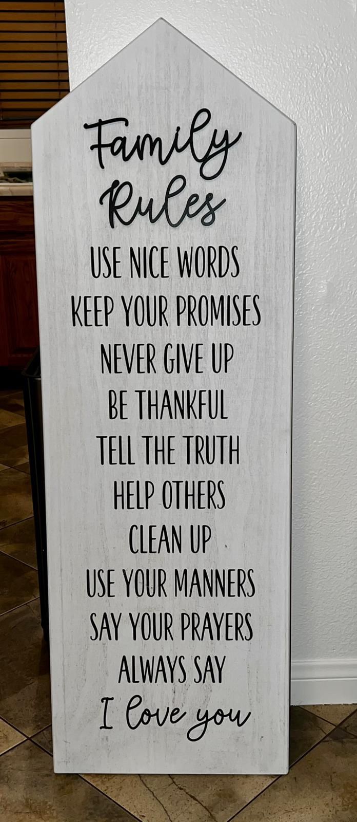Decor Sign 48x16 in