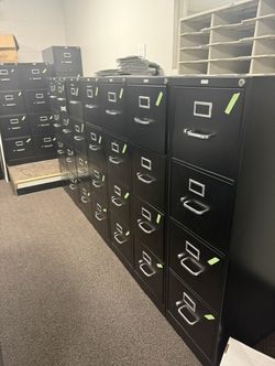 4 Drawer HON File Cabinets 16 available
