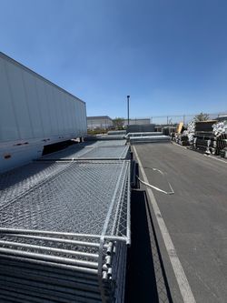 Temp Chain Link Panels