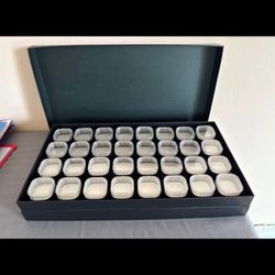 64-Piece Gem/Bead Plastic Storage Containers