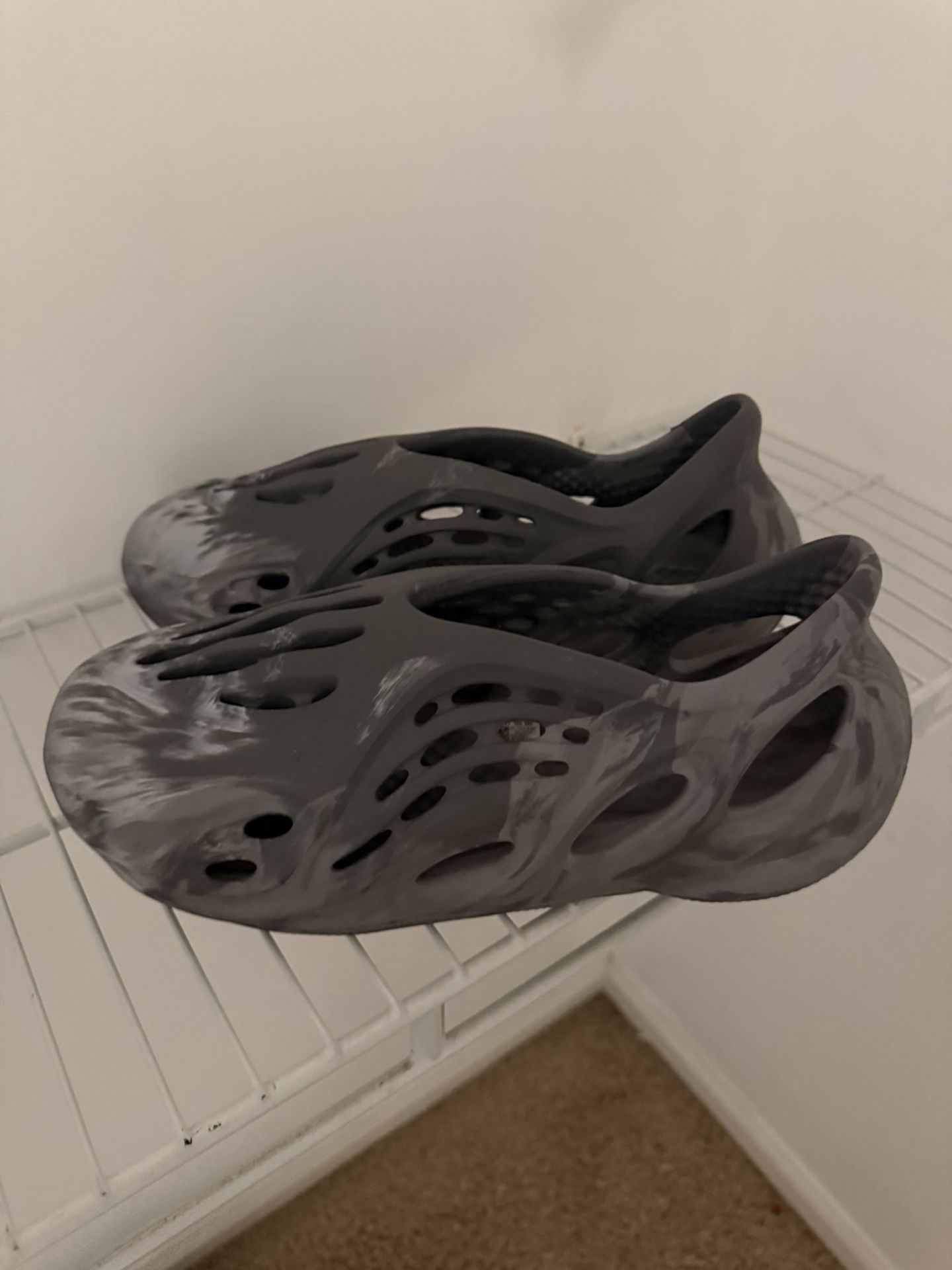 Adidas Foam Runners / Mx Granites / Size 12 US