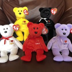 TY Beanie baby bears - Int’l & Dom