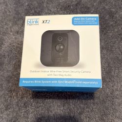 Blink XT2 Add-On Smart Security Camera — New / Unopened