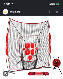 Powernet pitching net w/targets