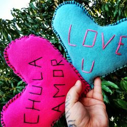 Felt Heart Stuffies