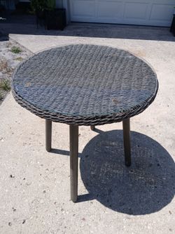 Outdoor Resin pub table