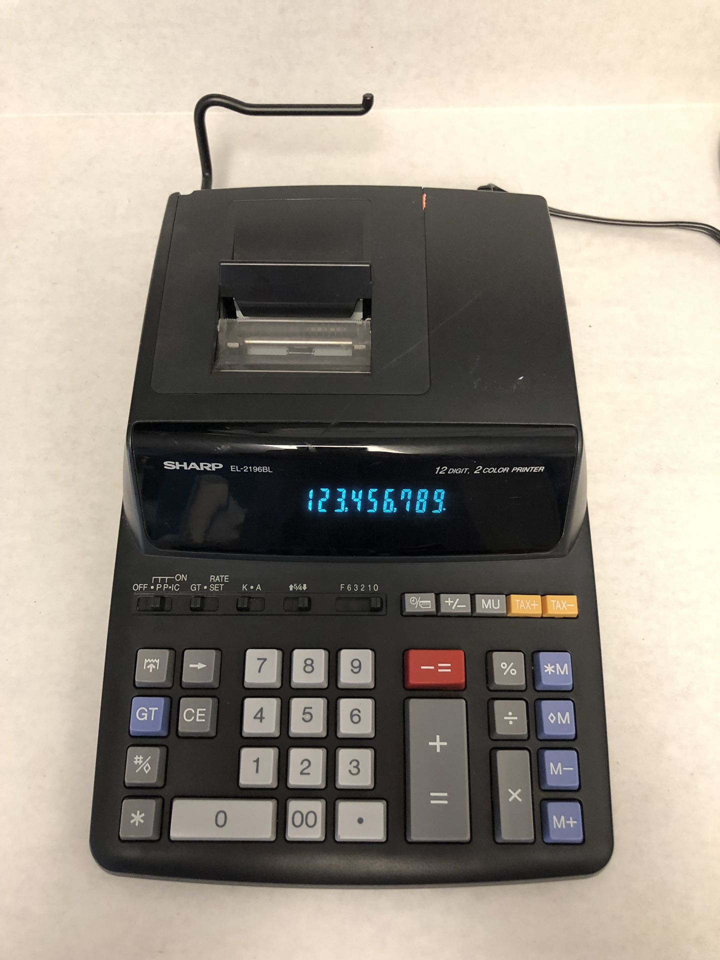 Sharp EL2196BL Basic Printing Calculator for Sale in Tampa, FL OfferUp