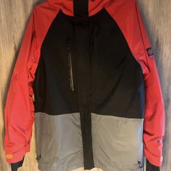 Red Men's Gore-Tex Core Shell Jacket (Size M)