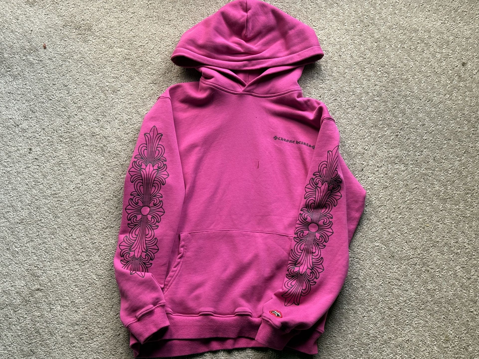 Pink chrome hoodie