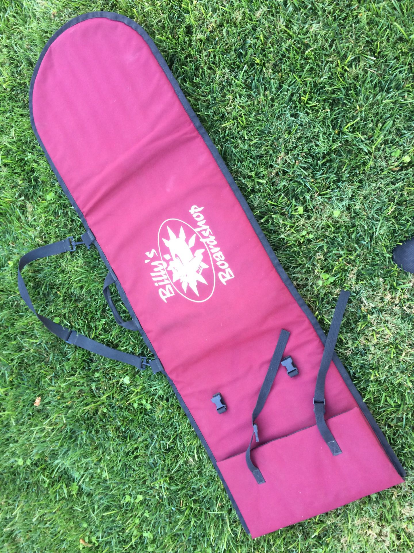 Snowboard bag for up to 5’10” long boards