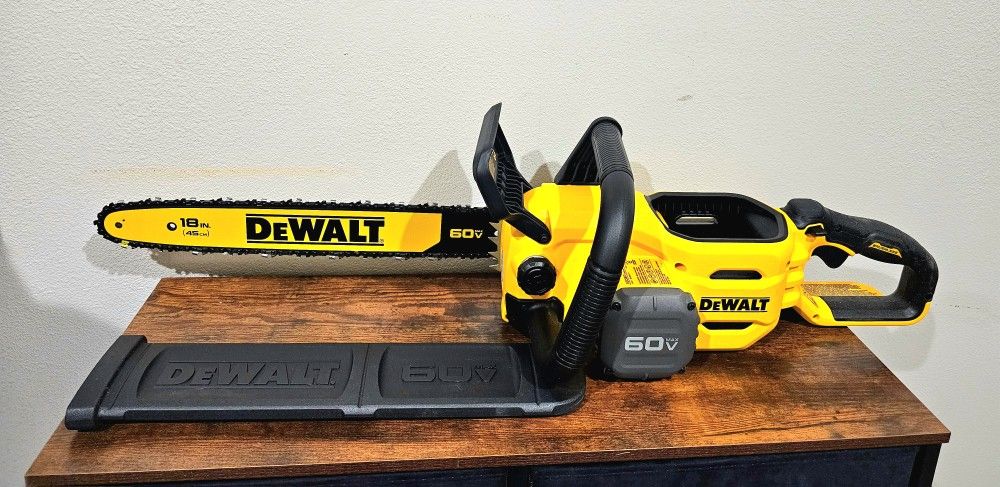 DEWALT FLEX 60V CHAINSAW 18" 45cm