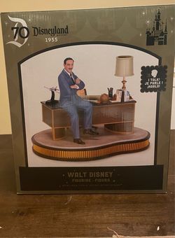 Walt Disney talking statue