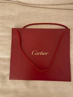 Cartier shopping bag!