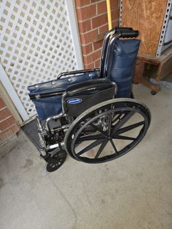Blue Wheelchair 