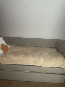 Grey Twin Size Day-Bed