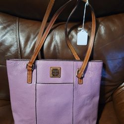 Women's DOONEY & BOURKE Lavender Bucket Bag.