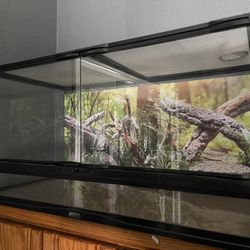 Zoo Med Front Opening Terrarium - Reptile Habitat 40 Gallon