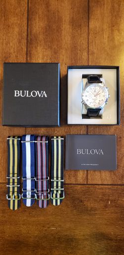 Bulova Precisionist Chronograph Men's Watch, Bran New