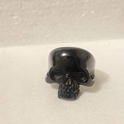 Men’s Black Skull Ring