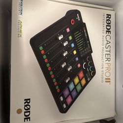 Complete Podcast Studio Setup – RØDECaster Pro II + 4 Mic Kits MUST GO