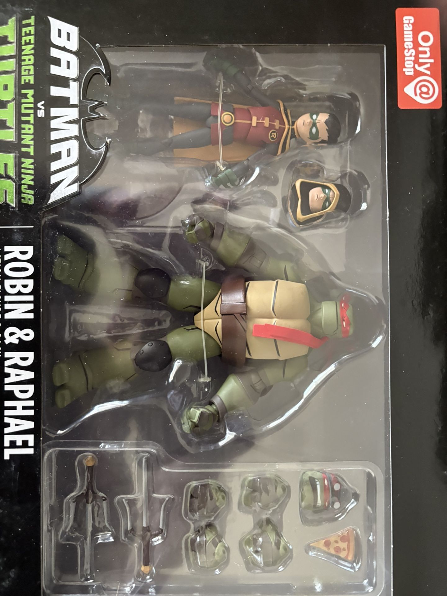 Batman Vs Teenage Mutant Ninja Turtles Robin and Raphael