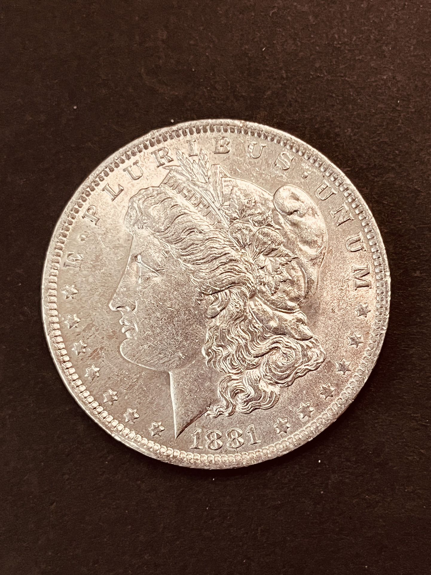 1881-O Morgan Silver Dollar AU