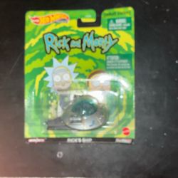 rick and Morty Premium Hot Wheels Brand New Inbox