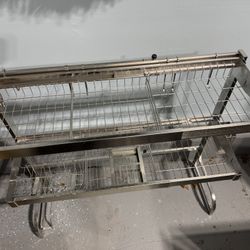 BOOSINY Over The Sink Dish Drainer Drying Rack, Adjustable (25.5"-35.5") 3 Tier Large Dish Racks for Kitchen Storage Counter Organizer,Full 304 Stainl