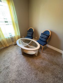 Ancient chairs & Coffee Table