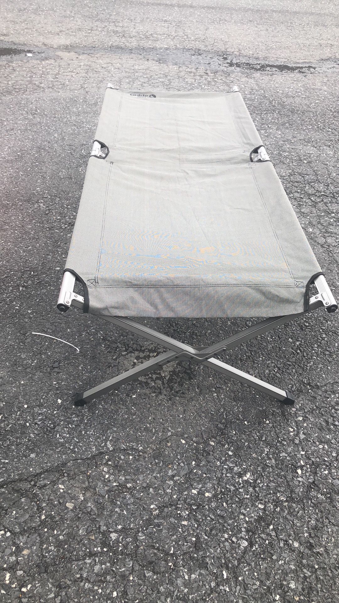 Folding Camping Bed Good Condition