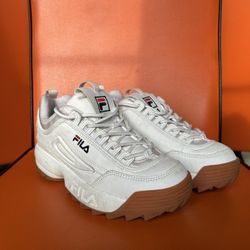 FILA Women's Disruptor 2 Sneakers White Size 6