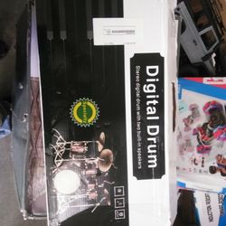 Digital Drum With Two Built In Speakers