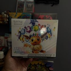 Pokemon prismatic evolutions etb