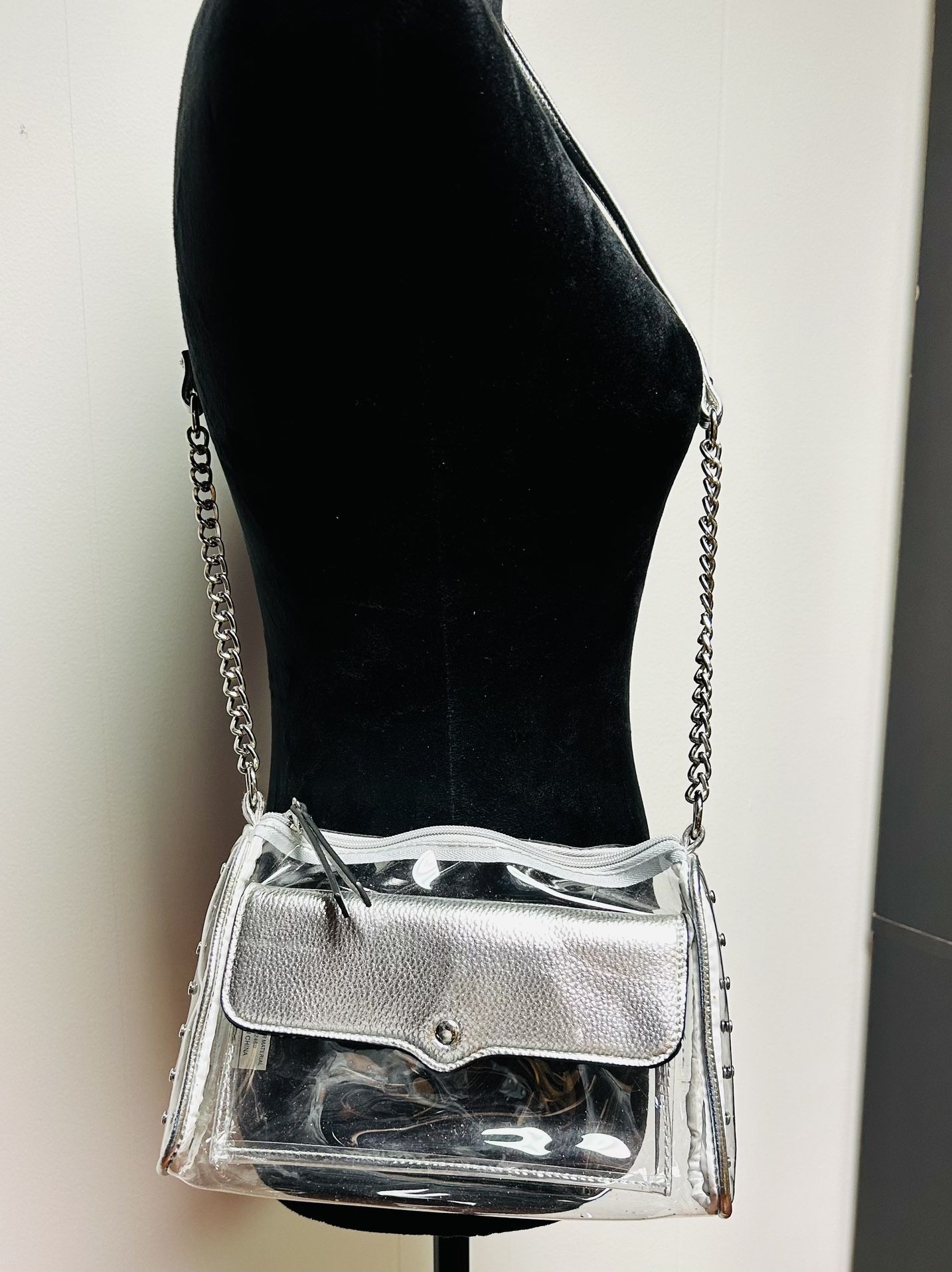 Clear Plastic Shoulder Purse