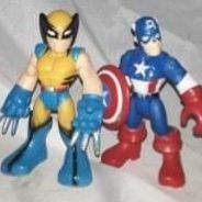 Captain America And Wolverine Figure Set
