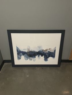 Blue Watercolor Artwork