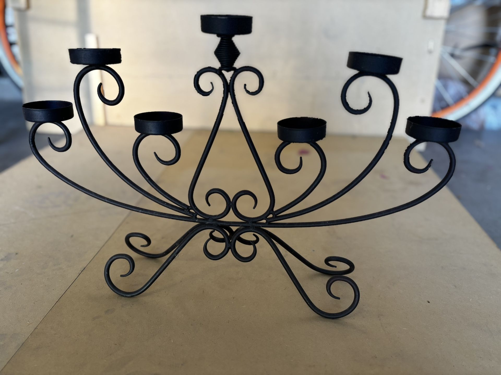 7 Tier tea Light candle metal iron candle holder