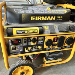 7500W Electric Start Portable Generator - Excellent Condition 