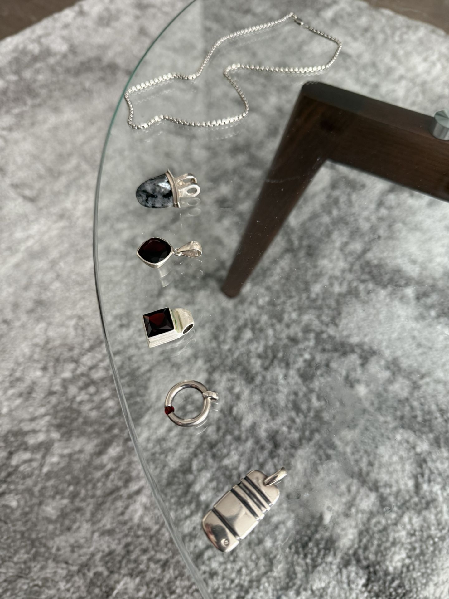 Sterling Necklace And Pendant