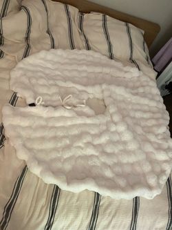 Tahari Fur Christmas Tree Skirt