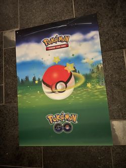 LARGE 17"X24" POKEMON GO 3D LENTICULAR CARD POSTER STORE DISPLAY for Sale  in Wayne, IL - OfferUp