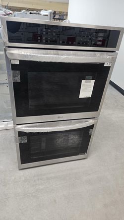 LG 30” Stainless Steel Double Electric Wall Oven – Like New